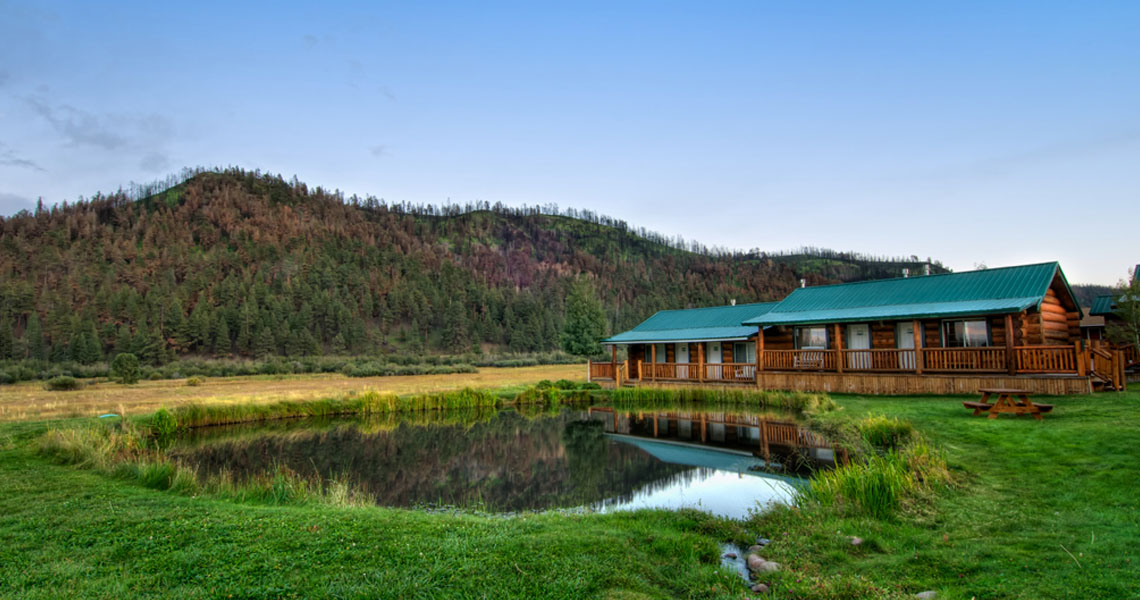 Log Motel Rooms