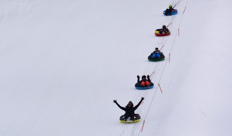 Snow Tubing in Arizona