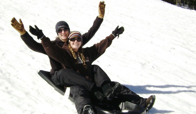 Sledding - Greer Lodge AZ