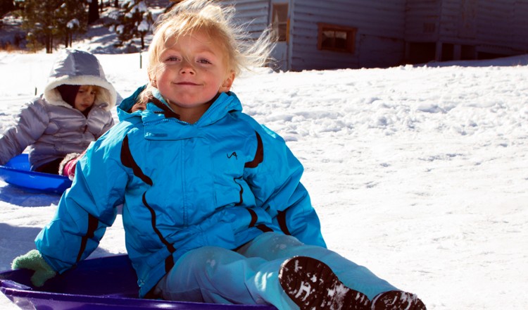 Sledding - Greer Lodge AZ