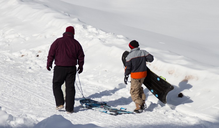 Sledding - Greer Lodge AZ