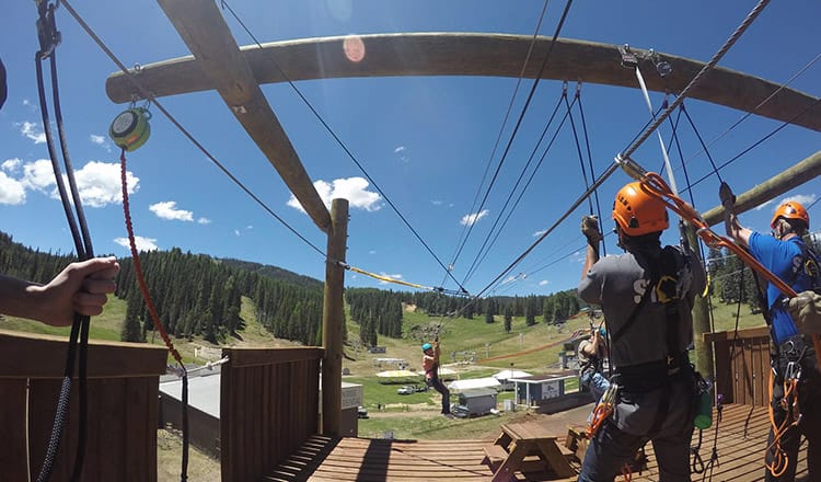 Zip Line Tours at Sunrise Park Resort